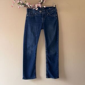 Silver Jeans Tuesday Low Capri Women's Size 26 X 23 Stretch Denim